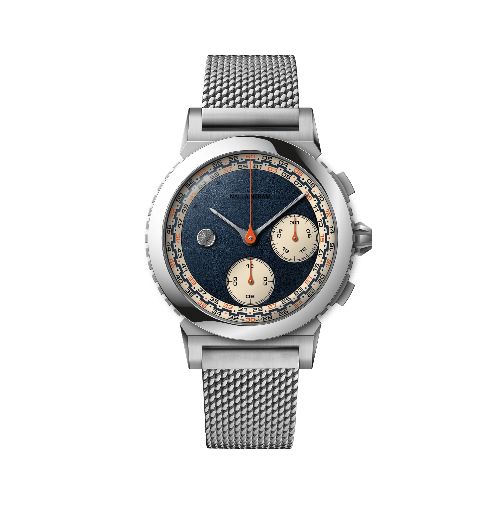 KAALAM MINUTES TIMER - PANDA DIAL - DARK BLUE SKY - REF 7080